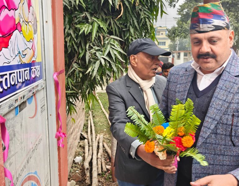 Completion and Handover of Breastfeeding Room